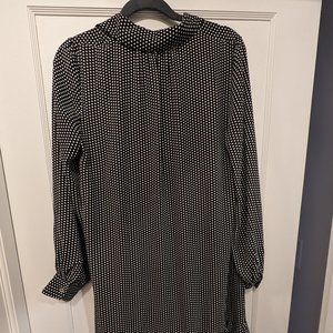 Tommy Hilfiger Baby Doll Black and White Polka Dot Dress -size 6
